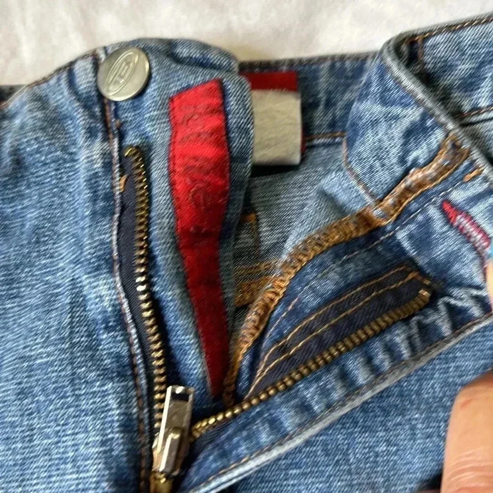 BONGO VINTAGE Y2K DENIM SKIRT‎ SIZE 11